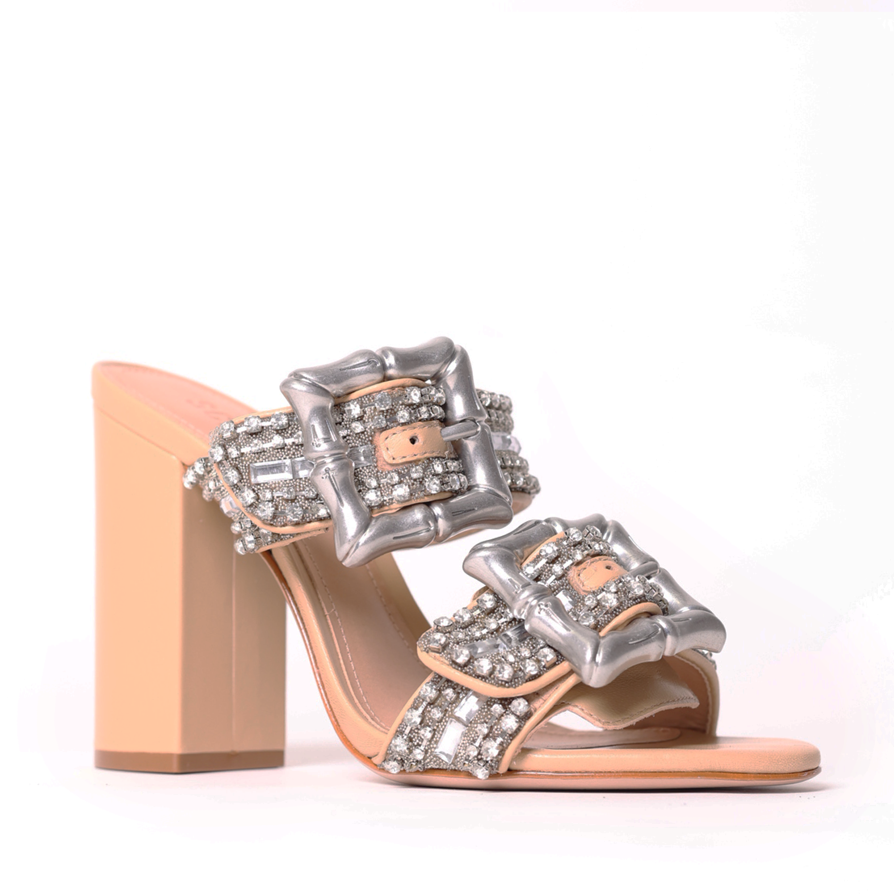 Enola Shine Leather Sandal - Schutz Shoes