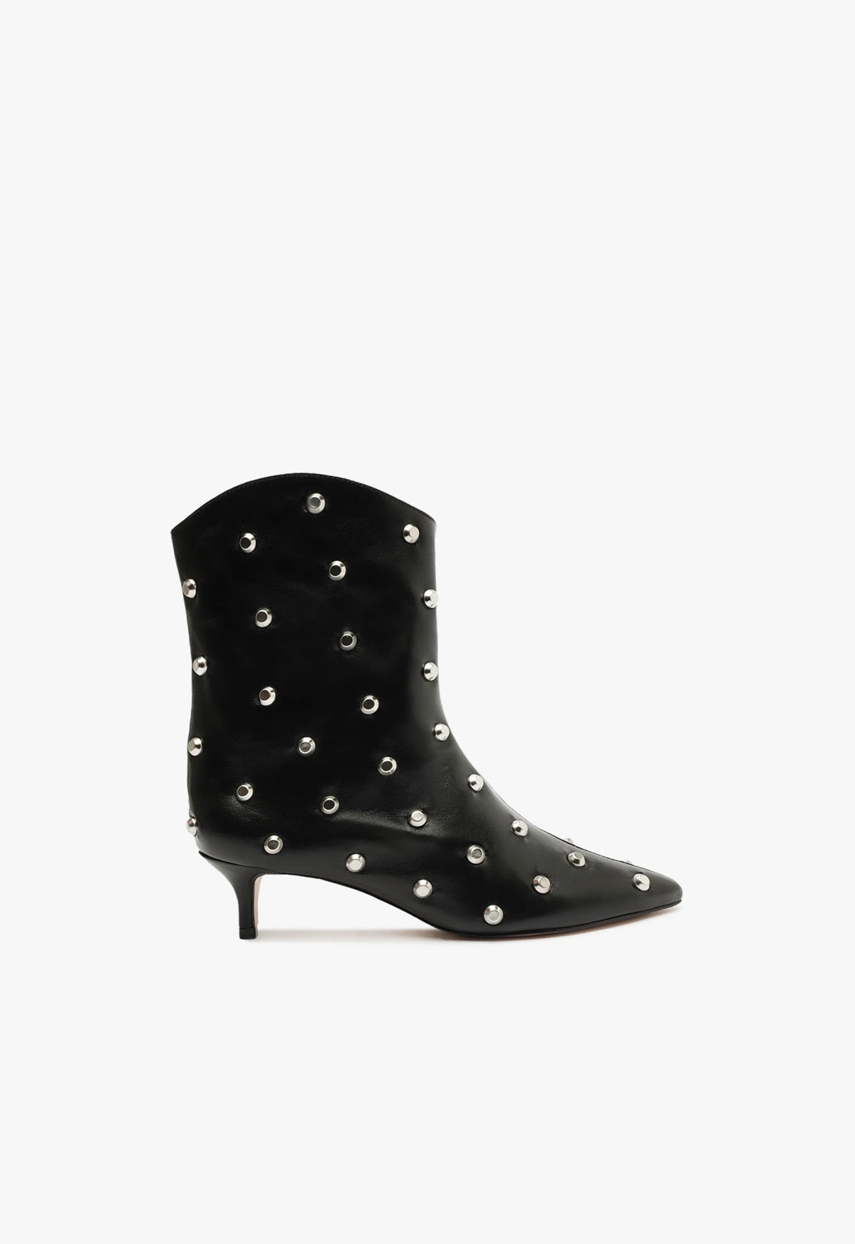 Maryann Leather Bootie 5 Black Nappa Leather - Schutz Shoes