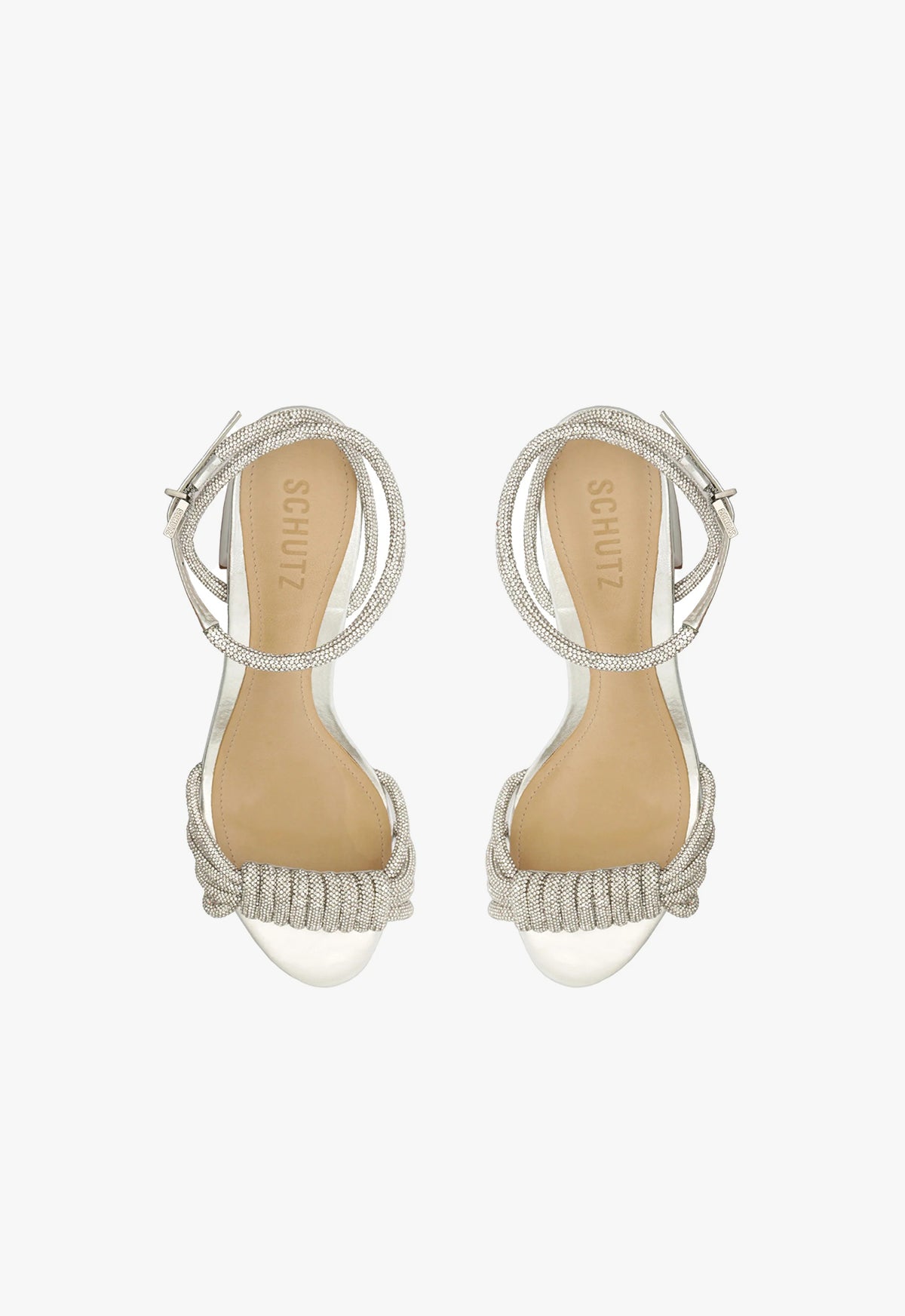 Jewell Mid Block Nappa Leather Sandal - Schutz Shoes