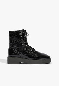 Current product Mckenzie Patent Leather Bootie