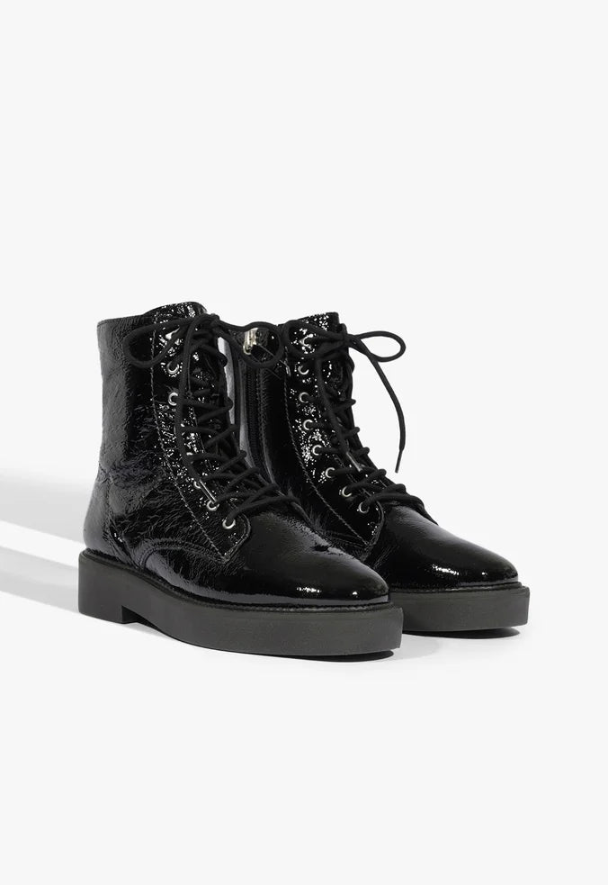 Mckenzie Patent Leather Bootie - Schutz Shoes