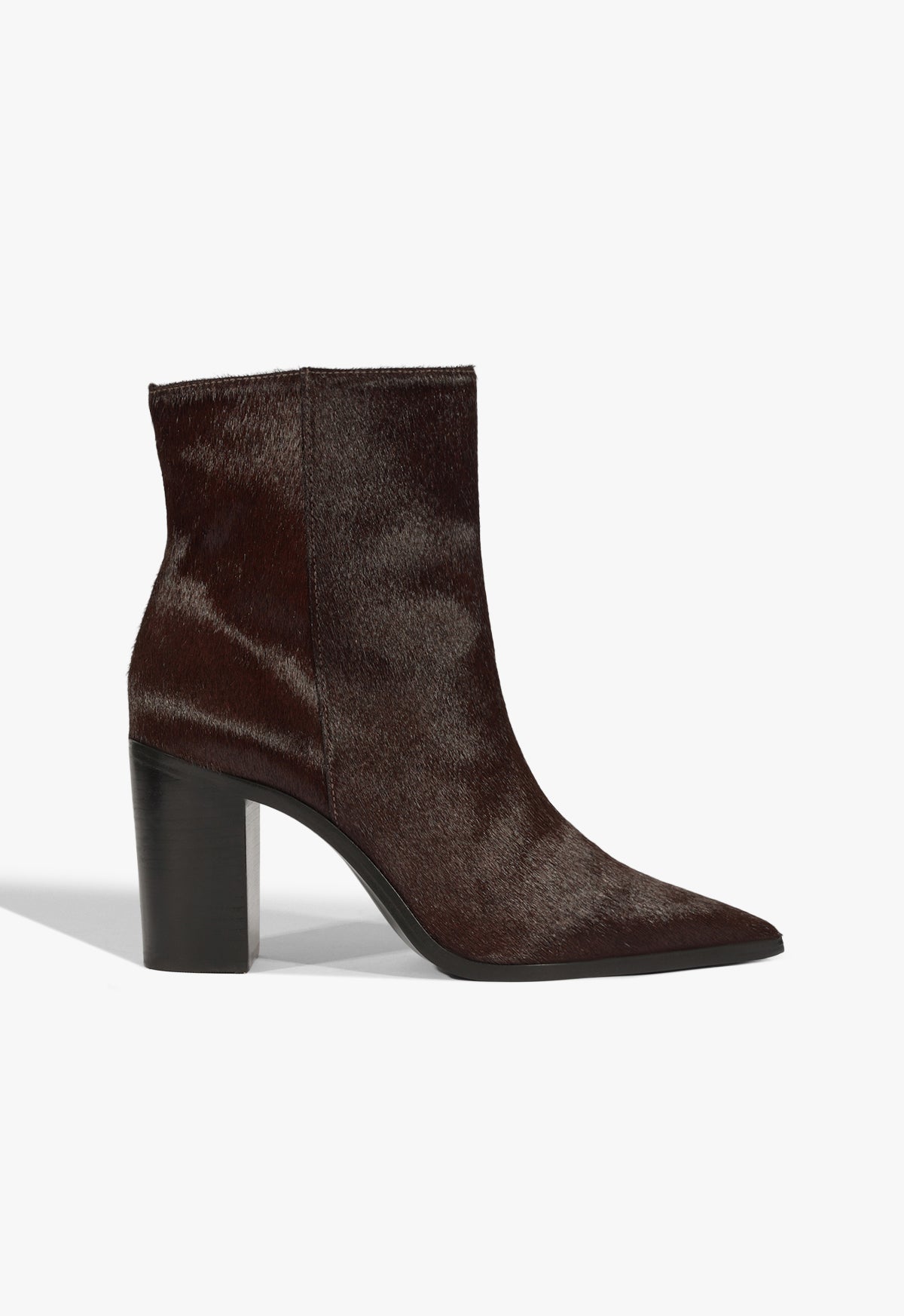 Mikki Block Calf Hair Bootie 5 New Bison Hair Calf - Schutz Shoes